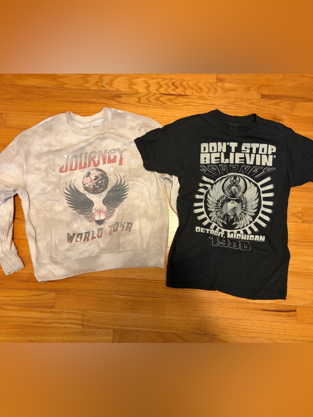 Journey Sweatshirt and Tshirt
